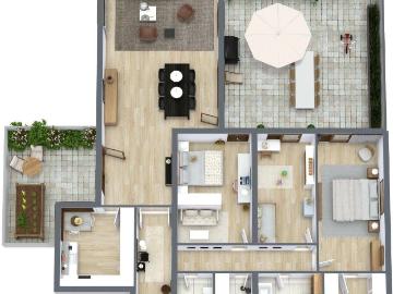 Wohnung Graz terrasse