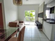 004 alugo apartamento mobiliado no araãagy / 61m2 / 2...