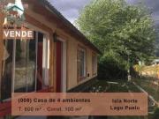 008 LAGO PUELO B° Isla Norte CASA de una sola planta