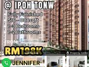 100% Loan Fully Furnished Freehold Condo, Ipoh Town