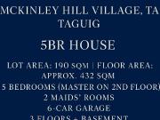 ₱108M – 5BR House – McKinley Hill Village, Taguig FOR SALE