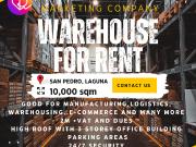 10,000 sqm 3 phase Warehouse and Office for Rent in San...