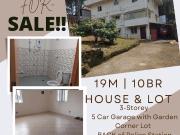 10 Bedrooms 3 Storey House NEAR DOWNTOWN Camp 7, Baguio City