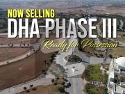 10 MARLA Possession able Plot For sale DHA phase 3