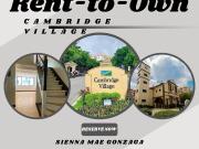 10K MONTHLY| RENT TO OWN 1 BEDROOM 40SQM in PASIG| PET...