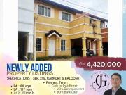 117 sqm House and Lot in Daang Hari/Vista City!