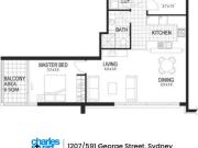 1207/591 George Street, Sydney NSW 2000