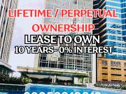 120 MONTHS TO PAY LEASE TO OWN CONDO IN ORTIGAS CENTER...
