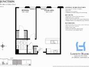 123 RIVER STREET The Junction JUNCTION 1 BEDROOM PLAN G