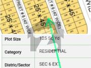 125 Sq Yd Residential Plot for Sale in Blue World City...