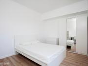 136218 Bedroom with double bed and balcony.