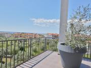 Penthouse Maisonette Raum zum Ankommen mit Blick auf das...