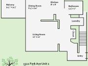 1512 3 Bedroom Apartment for Rent at 1512 Park Ave,...