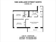 1560, 1570, 1580 Adelaide Street North 2 Bedroom...