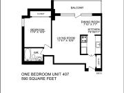 15 Dundonald Street 1 Bedroom Apartment for Rent at 15...