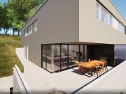 160 m² habitables, terrain privatif de 421 m² et...