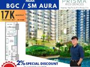 17K MONTHLY RESORT TYPE CONDO NEAR BGC!