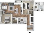 1817 East York Street 1 Bedroom, 1 Bathroom Premiere