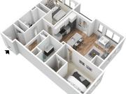 1817 East York Street 2 Bedroom, 2 Bathroom