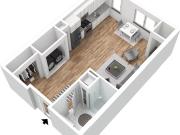 1817 East York Street Studio, 1 Bathroom Premiere 1817 East York Street Studio, 1 Bathroom Premiere