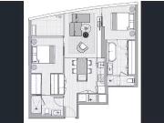 1906/9 23 Mackenzie Street, Melbourne Apartment for rent...