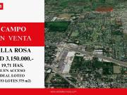 19,71 has en Venta Apto desarrollo de Barrio Privado...