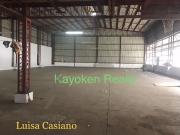 1,000sqm Warehouse/Commissary for Lease in South...