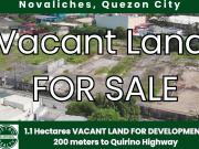 1.12 Hectares Novaliches QC for Developers!