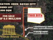 1.2 HAS Agricultural Lot is For Sale at Eden, Toril,...