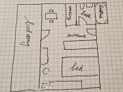 1.5 Zimmer, 28 m², 1. Stock