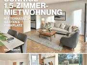 1.5 ZIMMER WOHNUNG SÜDAUSRICHTUNG MIT TERRASSE, GARTEN,...