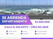 $ 1.900.000 Departamento en Arriendo en Viña del Mar 3...