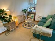 1 bd garden flat 3 4wks lovely area inc.all bills