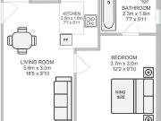 1 Bed Flat, Calcott Park, GU46