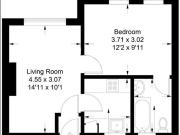 1 Bed Flat, Coleman Court, SW18