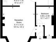 1 Bed Flat, London, W14 1 Bed Flat, London, W14