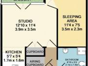 1 Bed Flat, Pennack Road, SE15