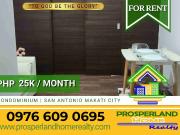 1 BEDROOM CONDO UNIT FOR RENT | SAN ANTONIO, MAKATI CITY