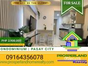 1 BEDROOM CONDO UNIT FOR SALE PASAY CITY