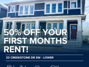 1 Bedroom Home for Rent at 33 Creekstone Dr Sw, Calgary,...