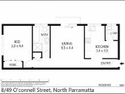 1 Bedroom in the Heart of Parramatta!