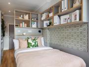 1 bedroom private halls to rent