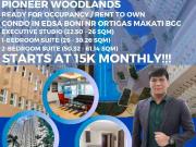 1 Bedroom Rent to own Condo in Ortigas Mandaluyong MRT3...