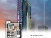 1 Bedroom With Balcony 58.5 sqm Uptown Modern Preselling...