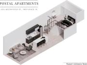 1 Br, 1 bath, Apartment 1834 Westminster Street