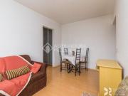 1 dorm de frente, Semi mobiliado com vaga coberta...