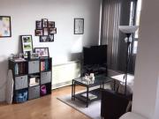 1 double bedroom flat with gated parking, balcony