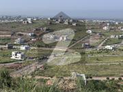 1 kanal top highted solid and level land plot back view...
