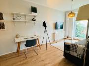 1 Raum Wohnung Leipzig Südvorstadt, extra Wohnküche, Bad