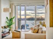 1. Reihe am Wasser: Neubau Maisonette mit Wasserblick...